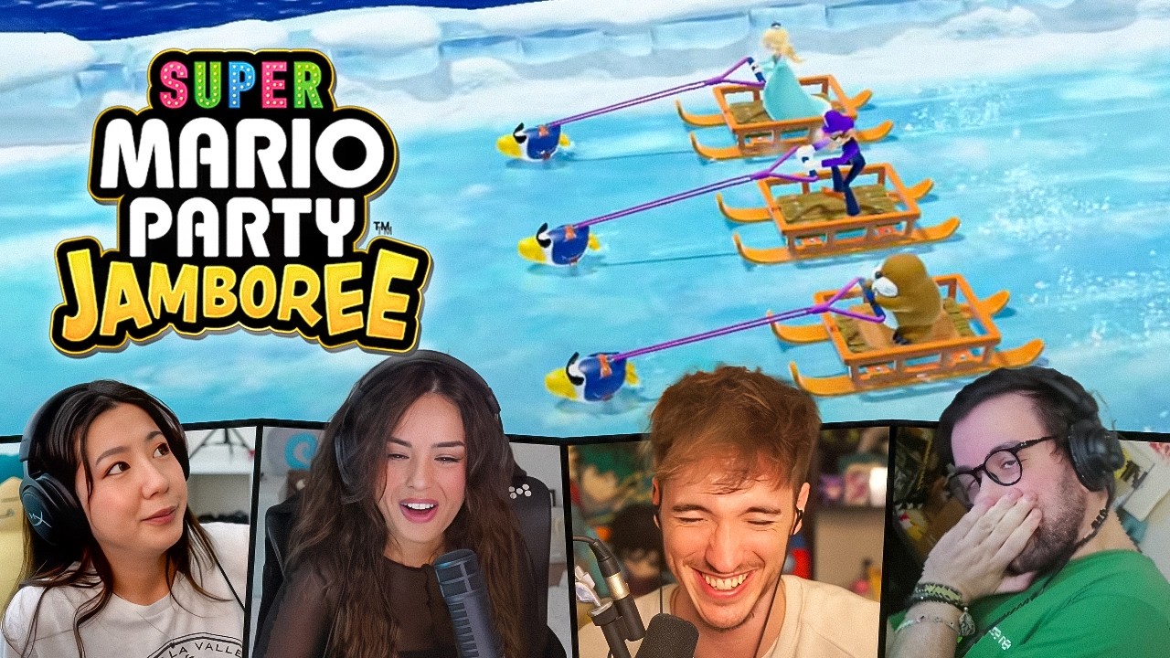 We FINALLY Played Mario Party Jamboree (Multi POV ft. Valkyrae, Fuslie, & Etoiles)