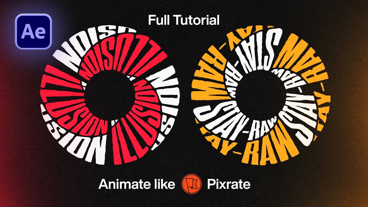 Create Complex Text Animation Like Pixrate in After Effects - Full Tutorial