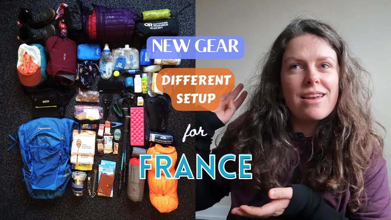 What I packed for 4 days hiking & wild camping in the ALPS // Tent & Bivvy setup, 44L rucksack