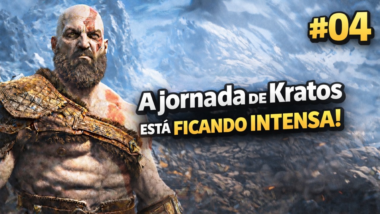 GOD OF WAR #04 — A jornada de Kratos está ficando intensa!