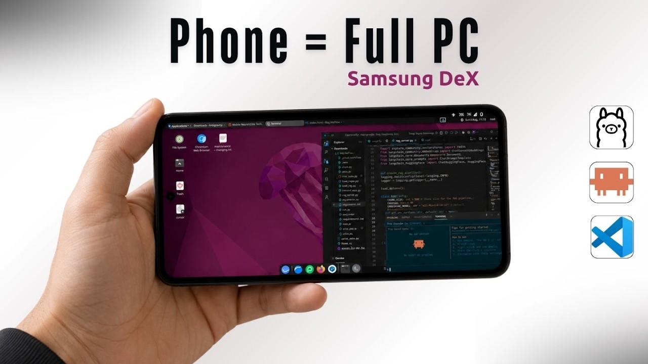 This Phone Setup Replaces Your PC - Full Ubuntu Linux + Claude Code