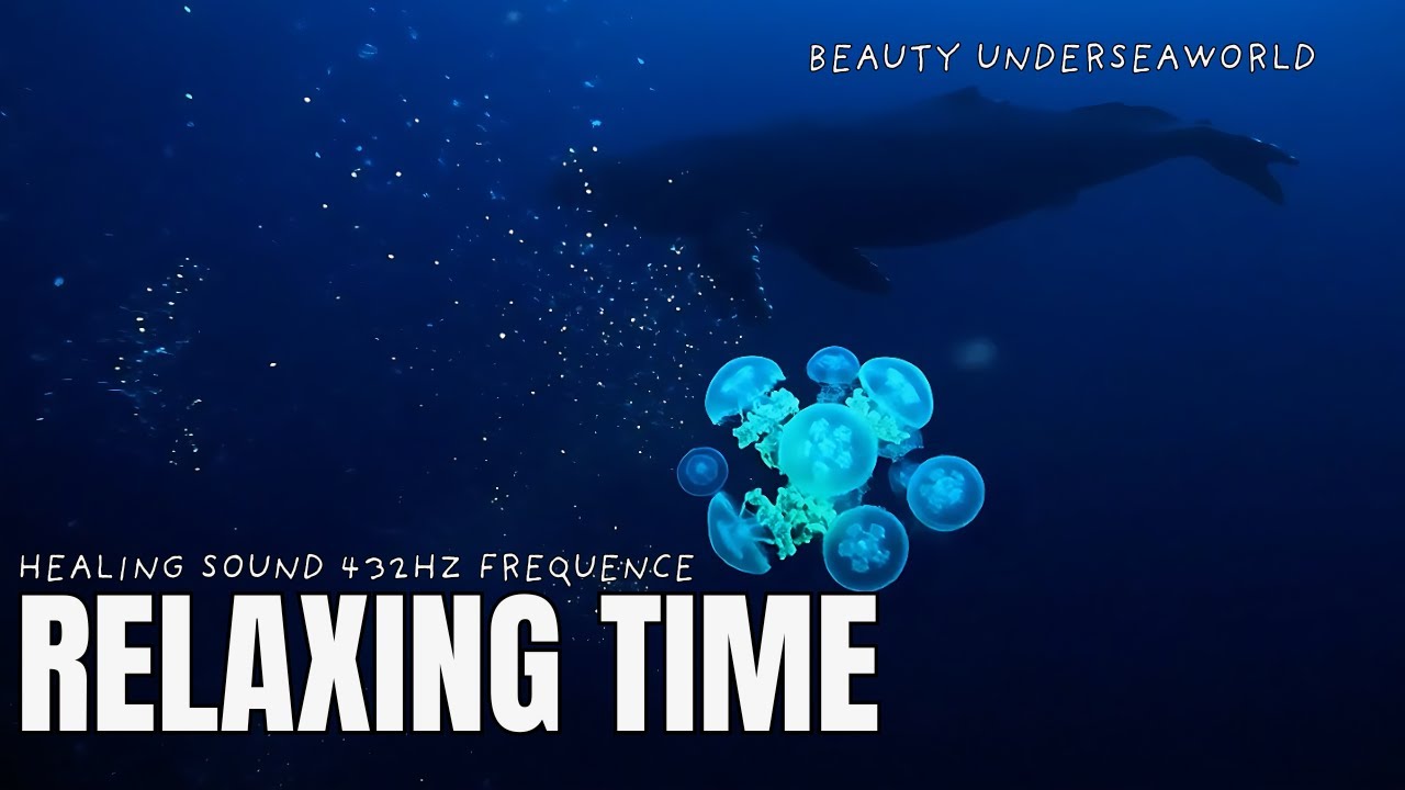 Dream Beneath the Ocean ✨ Bioluminescent Underwater World