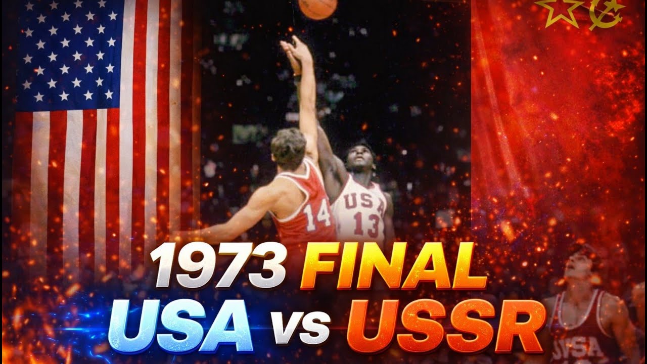 1973 Moscow Universiade basketball Final Usa vs Ussr