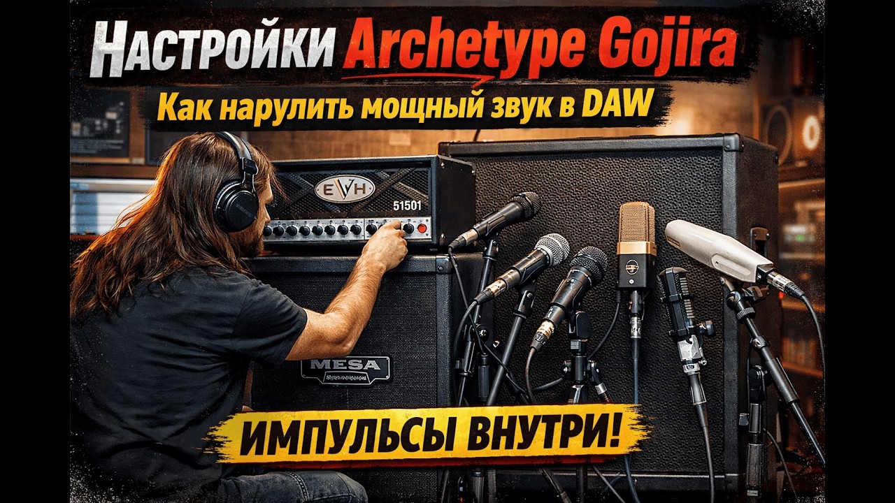 Без лишних слов, только звук и настройки плагинов в Cubase