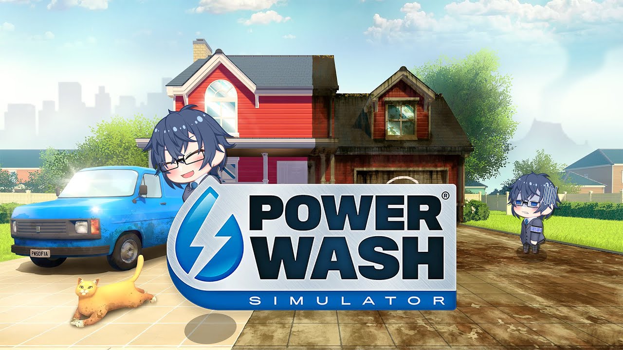 【PowerWash Simulator】まったり雑談しながら【VTuber】