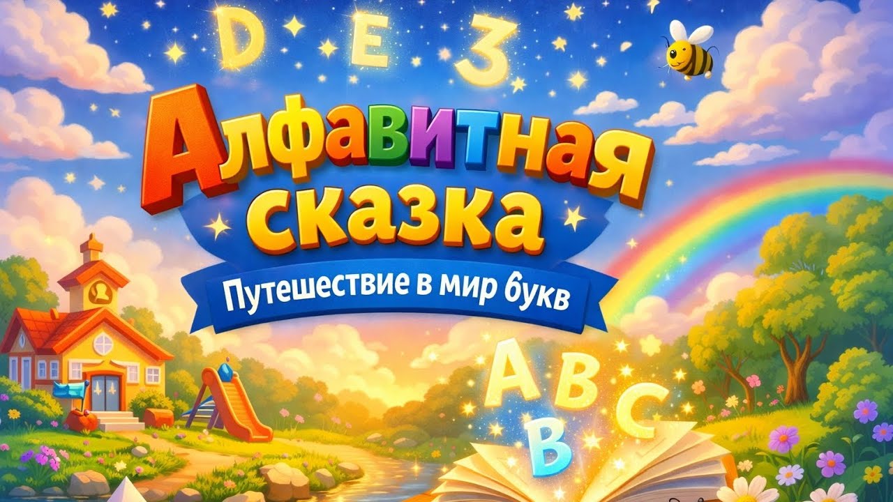 Алфавитная сказка — путешествие в мир букв