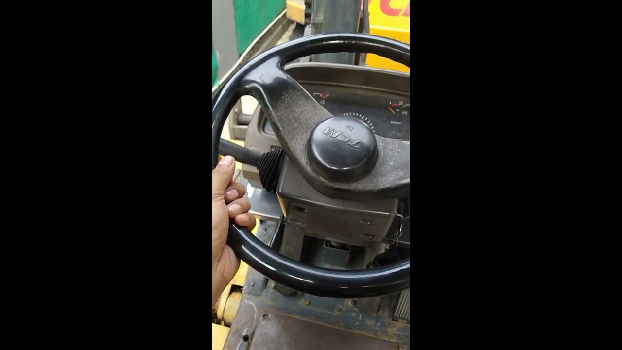 Forklift TCM FD150s mengenal pungsi dan kendali dibagikan kemudi