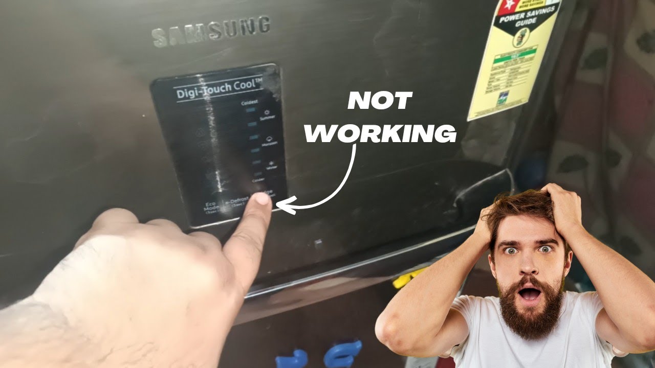 Why is my Samsung refrigerator display panel not working @TechnicalArrows