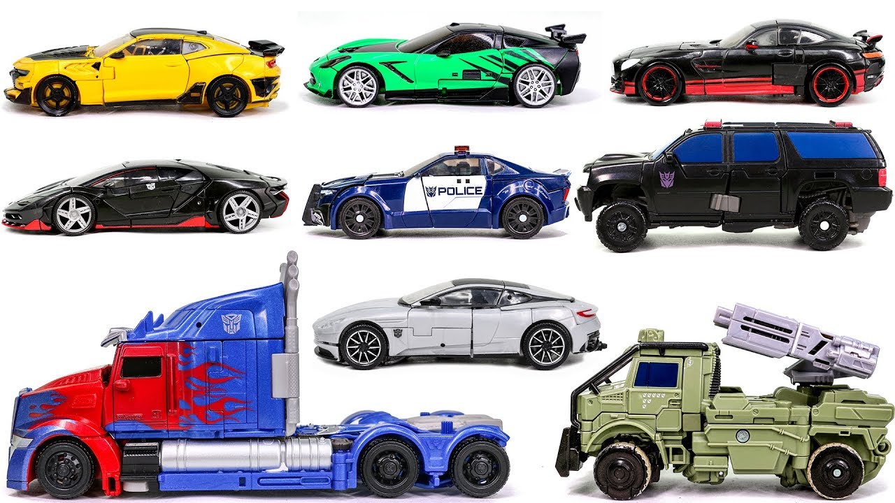 Transformers 5 Last Knigth Autobot Decepticon 9 Vehicle Car Transformation Robot Premier Toys