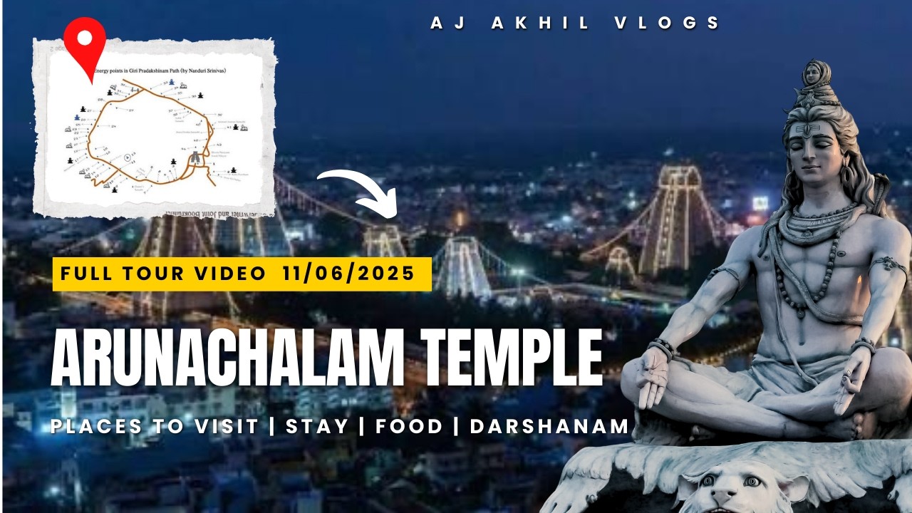 తిరుపతి నుండి అరుణాచలం టెంపుల్ 🚌🙏@Akhiljamjalaakhil @ajakhilvlogs840  #akhiljamjala #arunachalam 