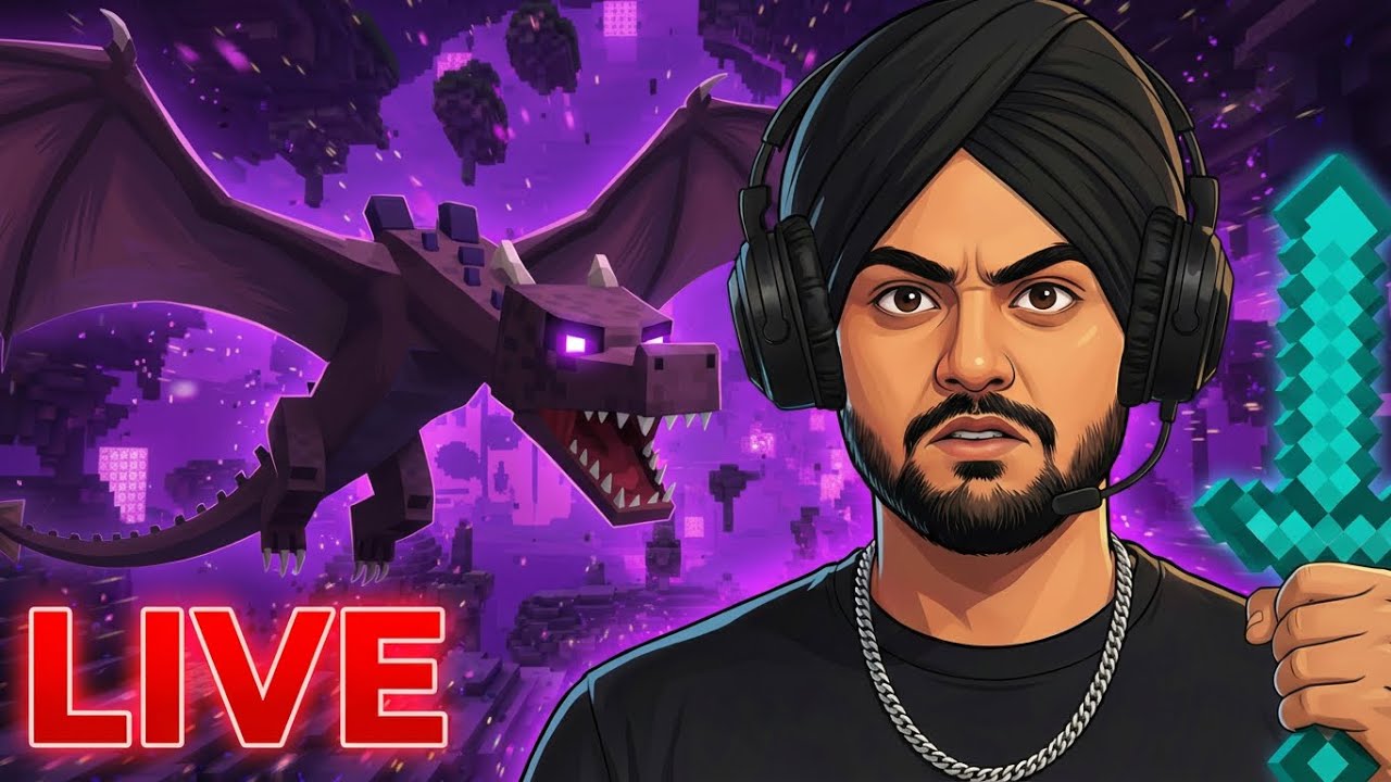 MINECRAFT SPEEDRUN LIVE – Punjabi Commentary 🔥
