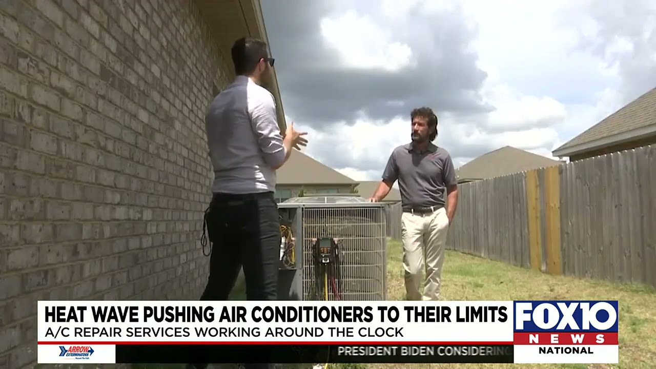 AC repair companies busy on the Gulf Coast during heat wave