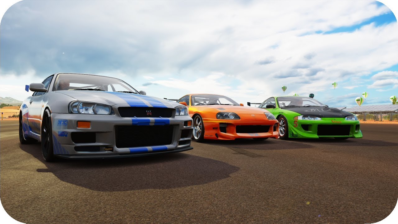 LOBBY DE JAPOS!! ASIAN SPORTS CAR LOBBY CON SUBS | FH3