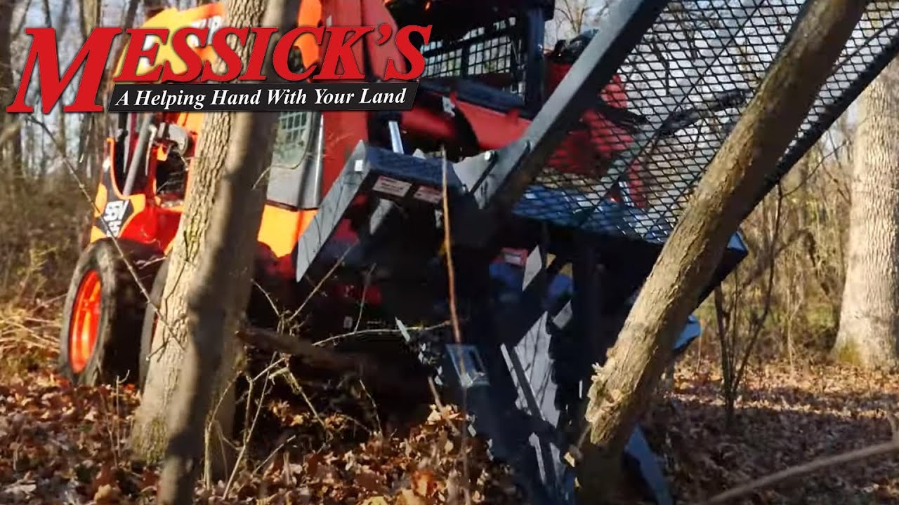 Land Clearing with a tree puller by Precision Manufacturing