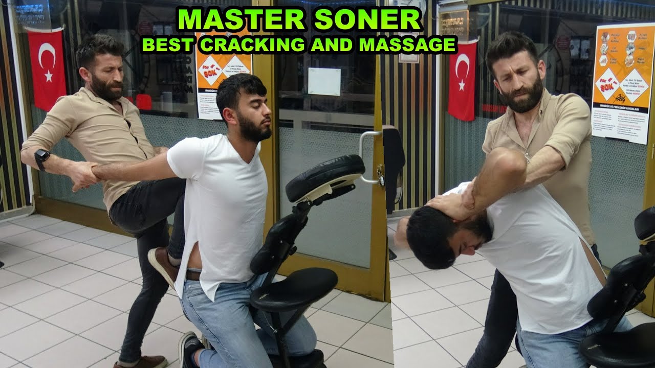 MASTER SONER BEST CRACKING AND MASSAGE & Asmr head, back, elbow, arm, palm, neck, ear massage #acmp