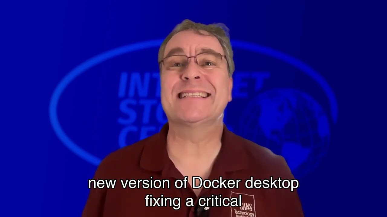 SANS Stormcast Friday, August 22nd, 2025: The -n switch; Commvault Exploit; Docker Desktop Esca…