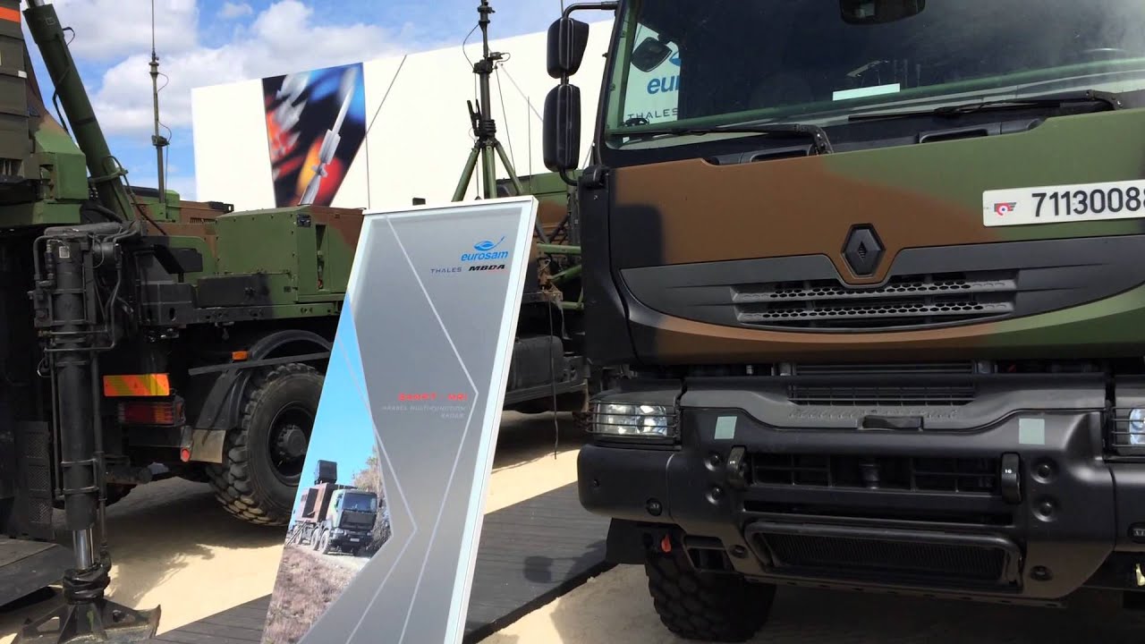 Eurosam SAM missile system on display at the 2015 Paris Air Show / Le Salon du Bourget 2015