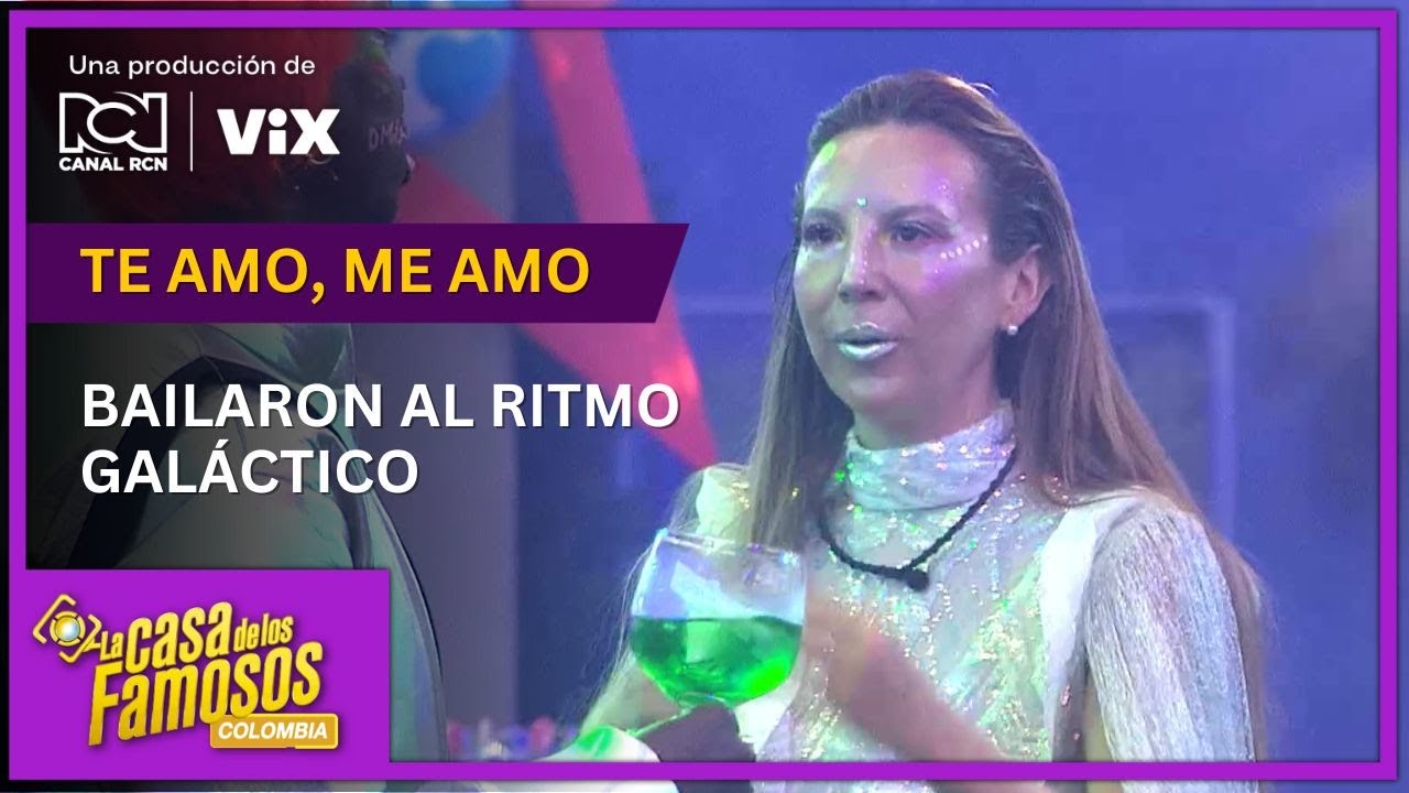 En La casa de los famosos Colombia todos bailan al ritmo de letras galácticas