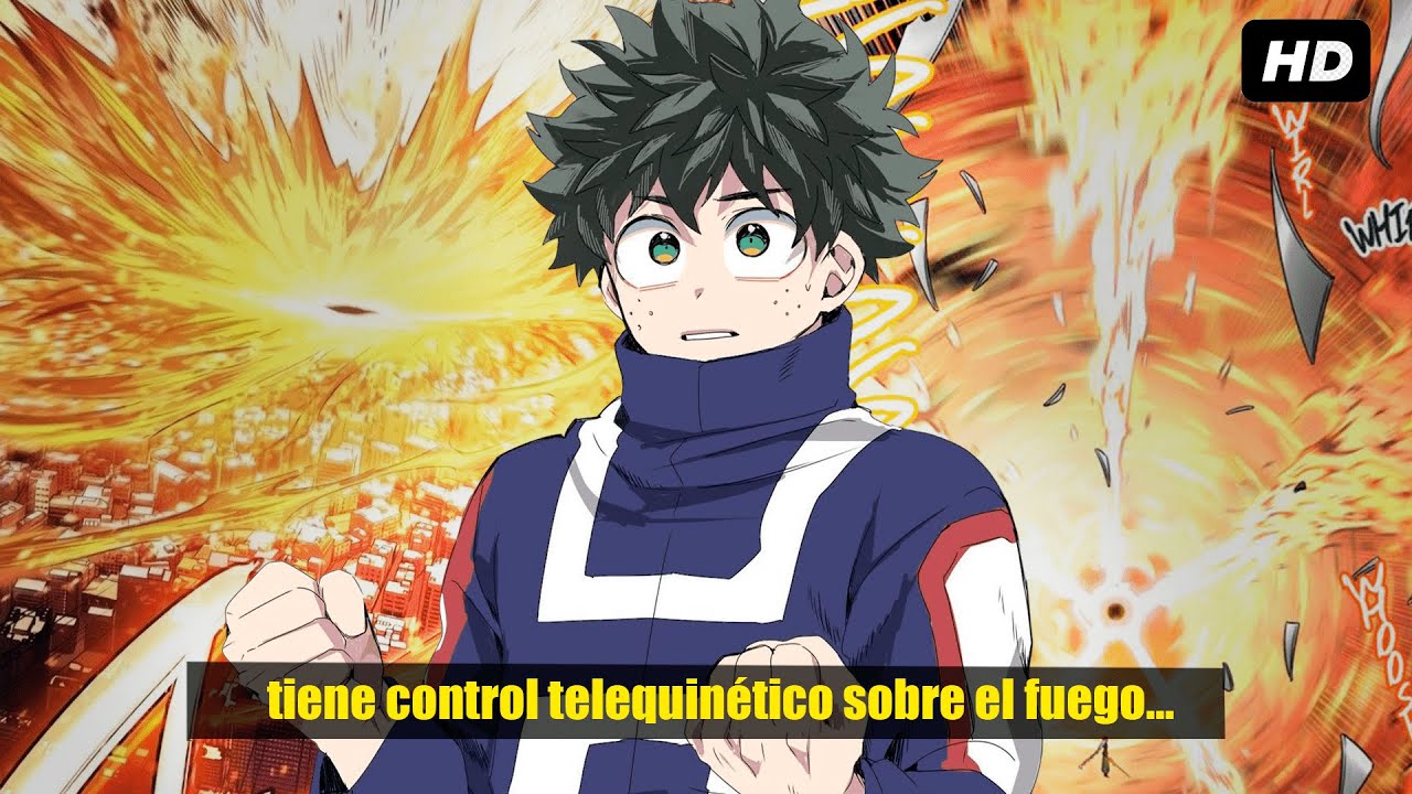 QHPS Izuku Tenia Control Telequinético Sobre El Fuego?