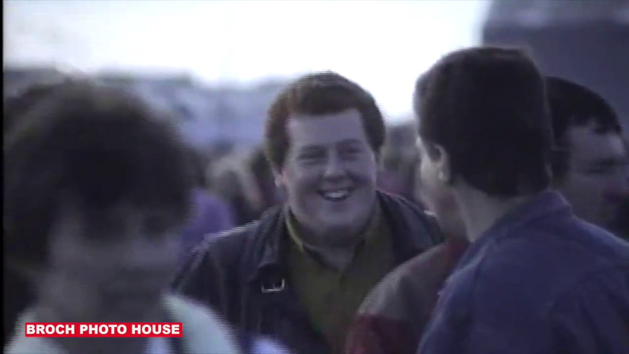 Fraserburgh 400 Bonfire on the Beach 1st July 1992. The Broch celebrates its  Birthday.