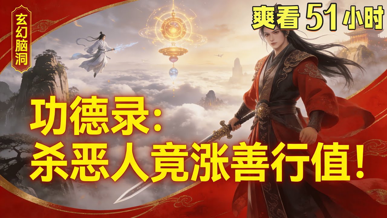#爽文 🌈《功德錄：殺惡人竟漲善行值！》穿越到強者無數的古武世界，沈舟手握《功德錄》，只要做善事就能變強，功德錄殺惡加值，血條不死不滅！屠韓滅黑虎，斬盡世間惡，從此無人敢欺辱！