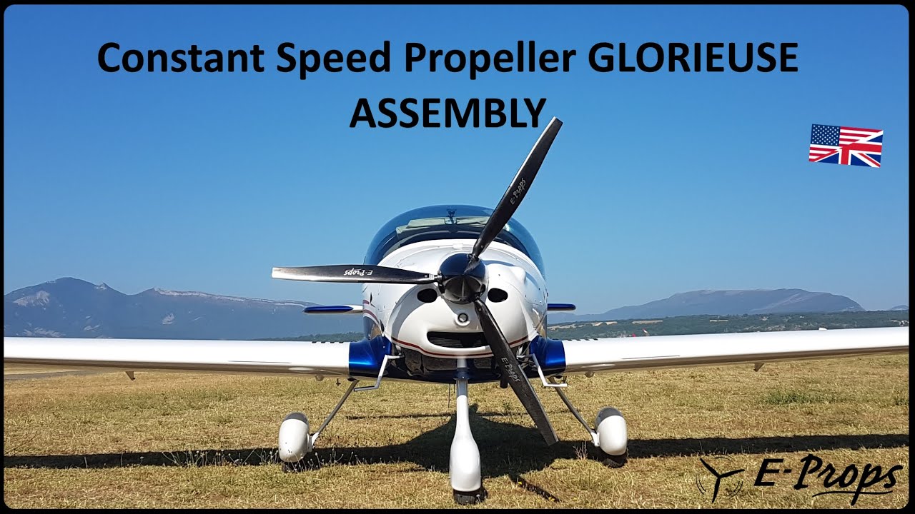 E-PROPS Constant Speed Propeller GLORIEUSE : ASSEMBLY (English)