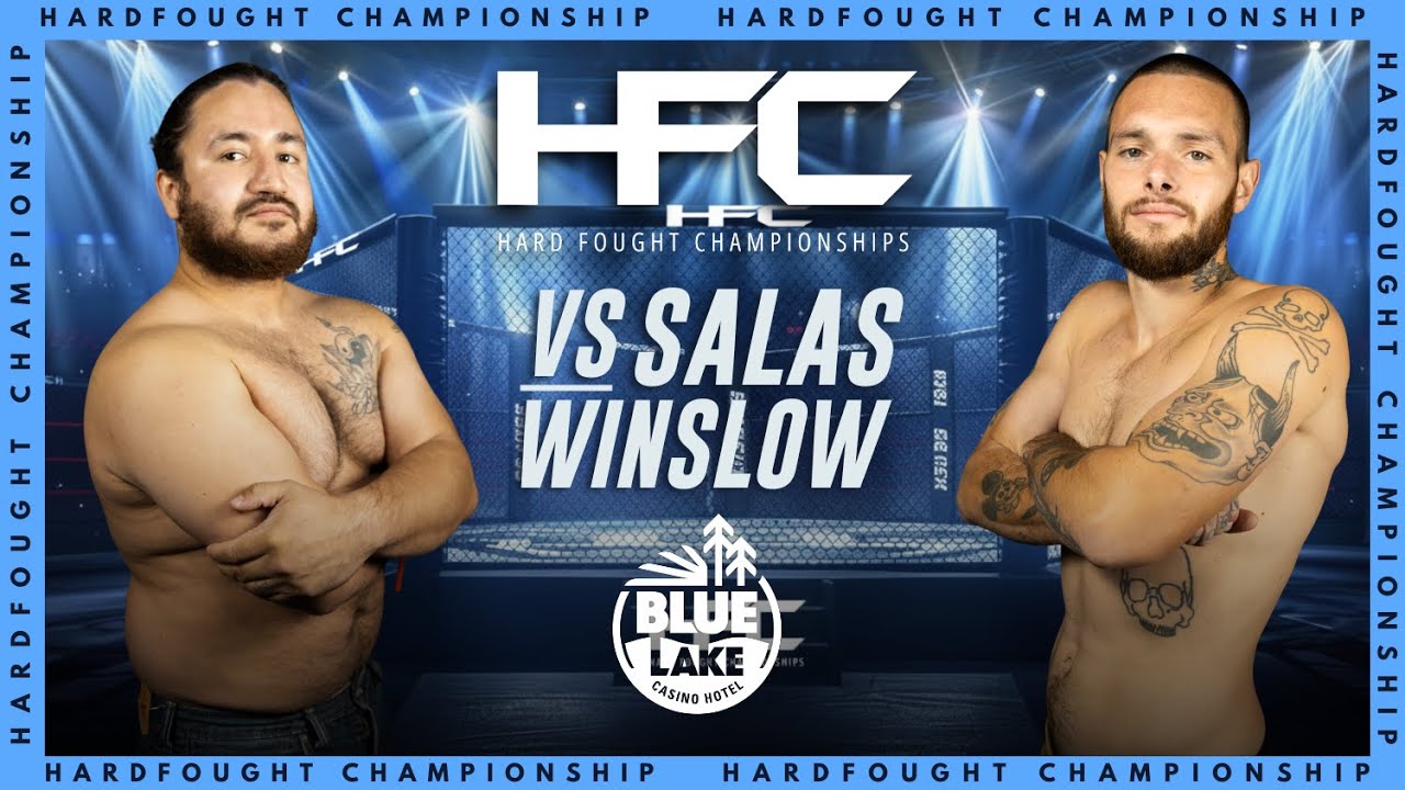 HFC Fight Night Gerardo Salas vs. Tristan Winslow Bloody Kickboxing War at Blue Lake Casino (Nov 22)