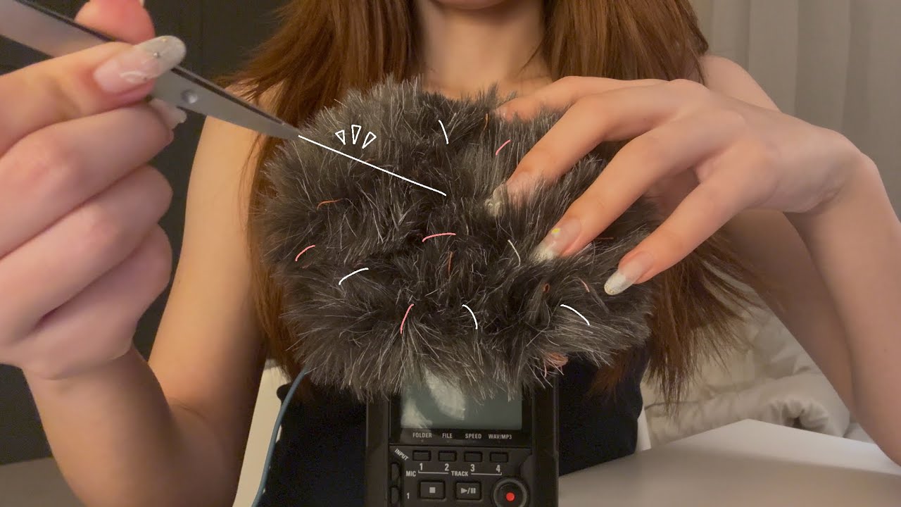 ASMR｜Bug Searching ｜Pulling Yarn out from your head with tweezers🪡（No Talking）