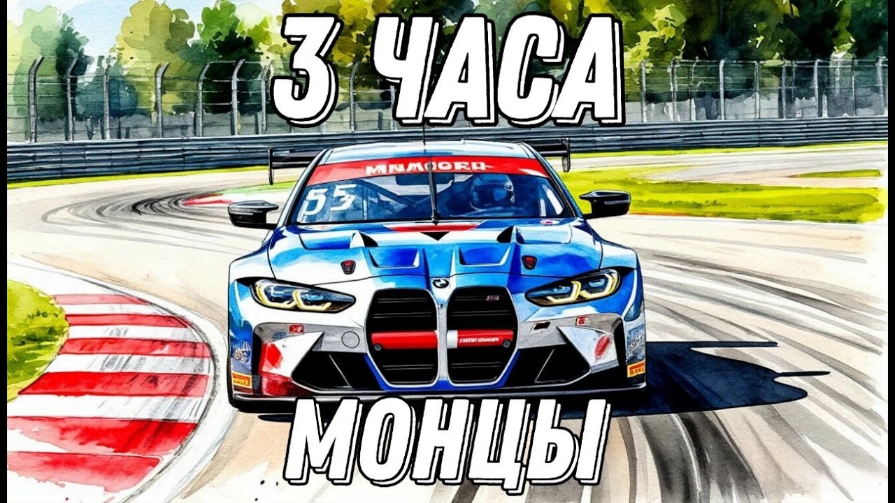3 часа на трассе Monza. Я НАДЕЮСЬ, НИКТО НЕ ПОСТРАДАЕТ... АААА!