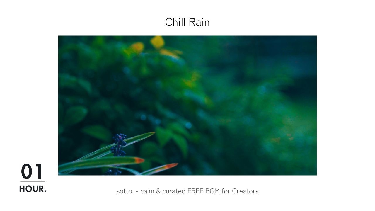 【Hand-played】 breathe | Chill Lo-fi Guitar BGM for work, study | 生演奏・作業用・勉強用BGM | Calm Rain music