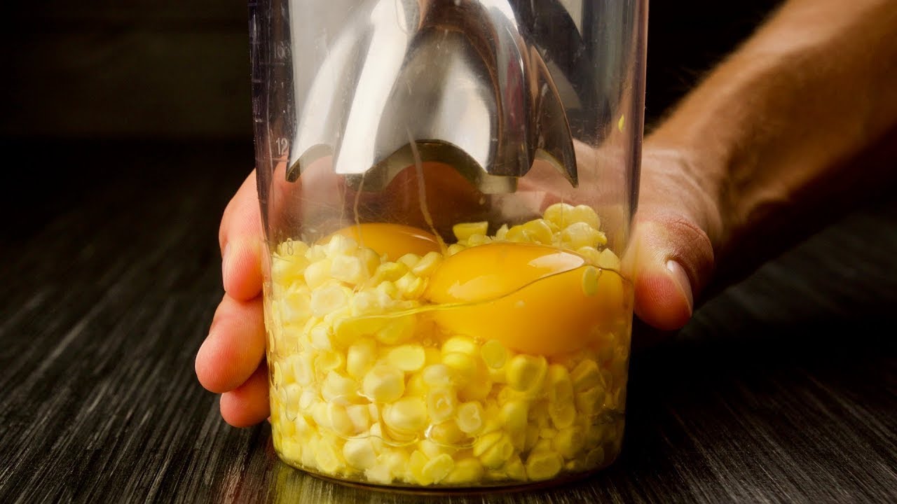 Amazing! I Just Beat 2 Eggs And Corn And This Happened!.. So Delicious I Could Eat The Plate!