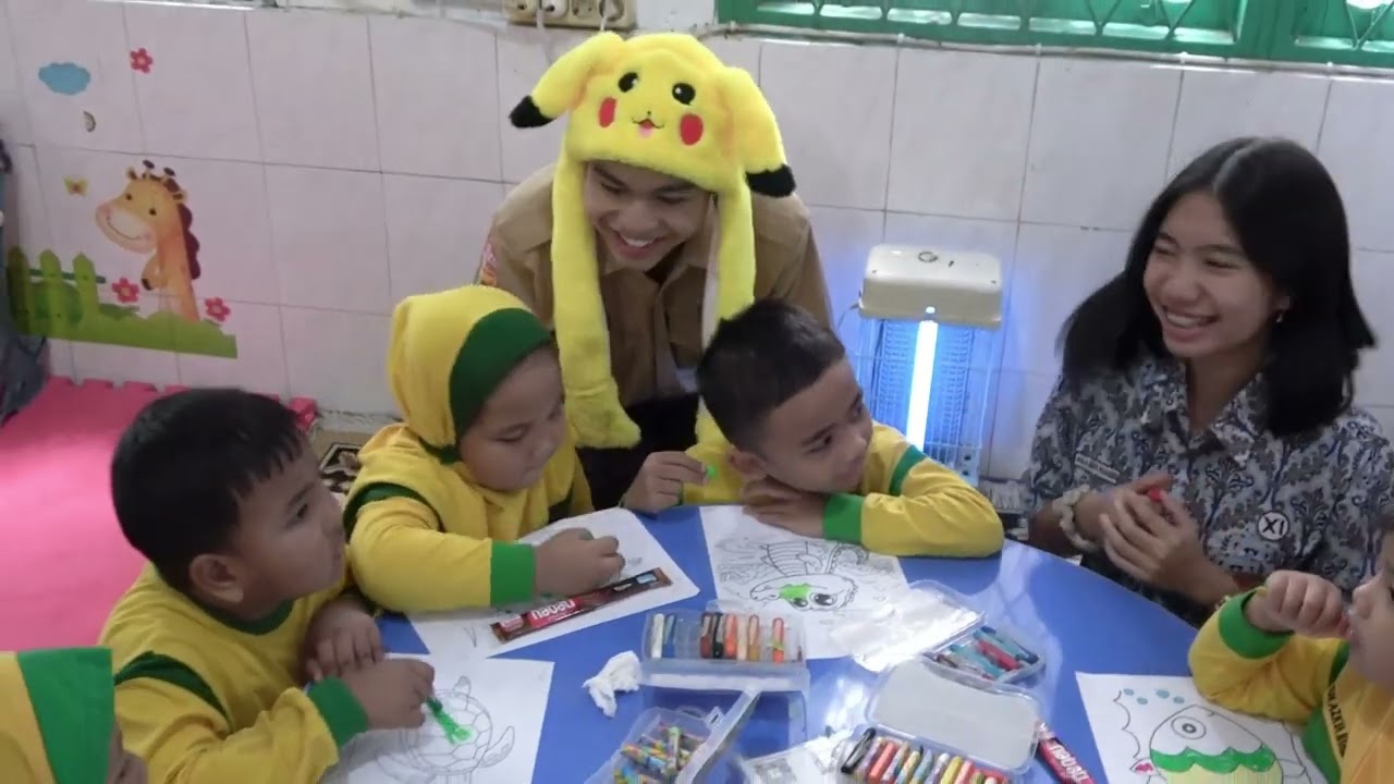 Menerima Kunjungan Adik-Adik dari TK IT Mutiara Palembang