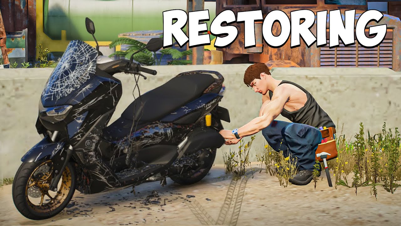 Restoring Destroyed NMAX sa GTA 5