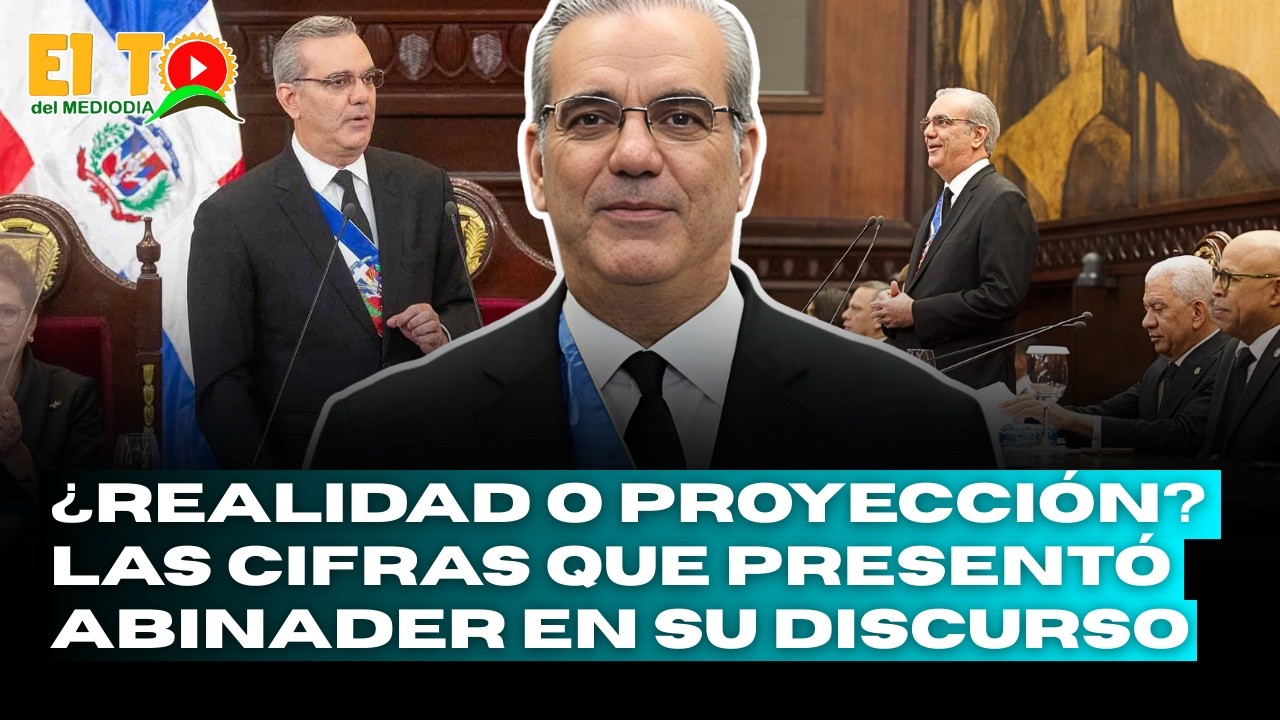 PTE. ABINADER PROMETE CONVERTIR A RD EN PAÍS DESARROLLADO PARA 2026 | QUINTA RENDICIÓN DE CUENTAS