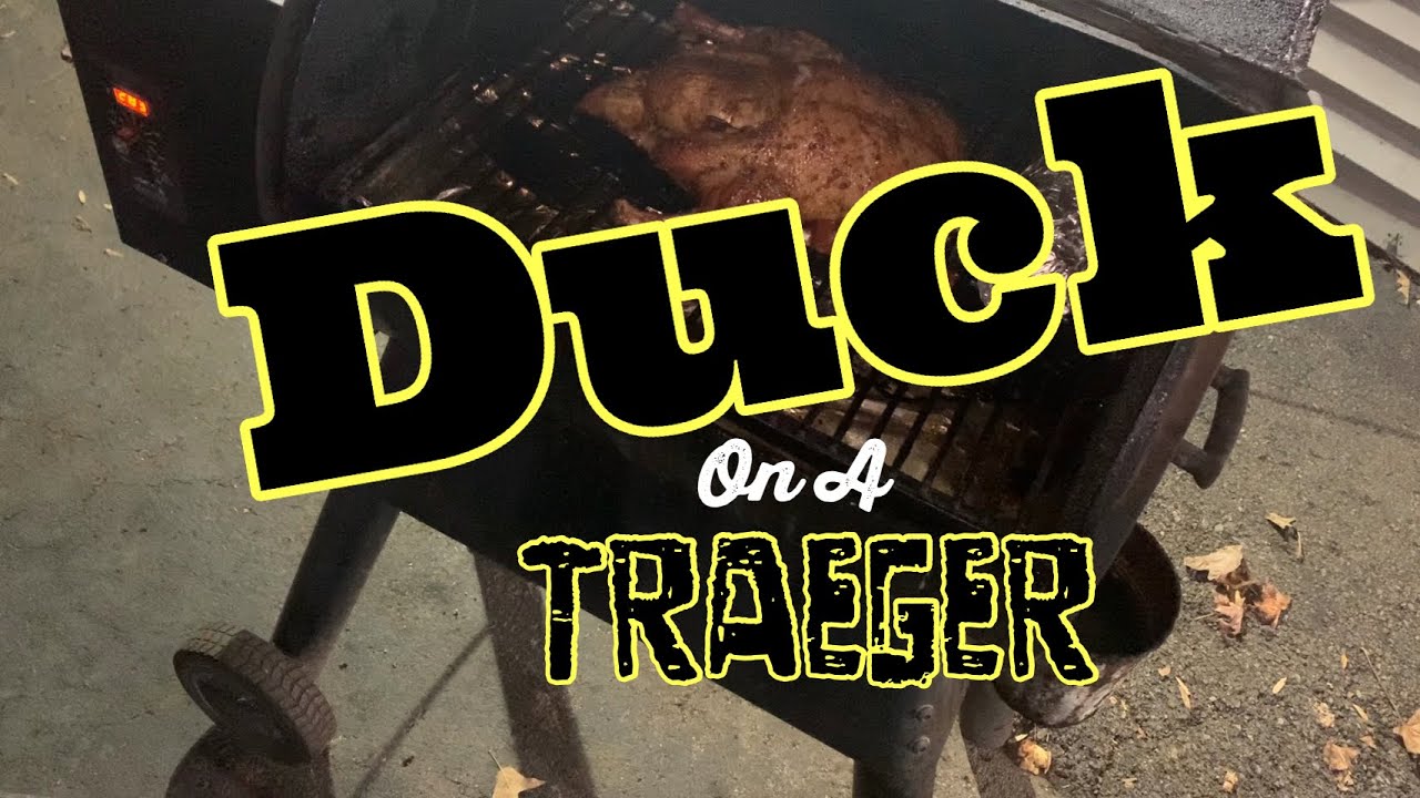 Как впервые приготовить целую утку на гриле Traeger