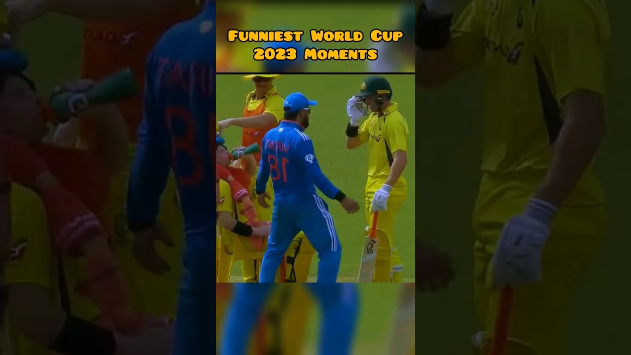 Funniest World Cup 2023 Moments🤣|| #shorts #funny #cricket