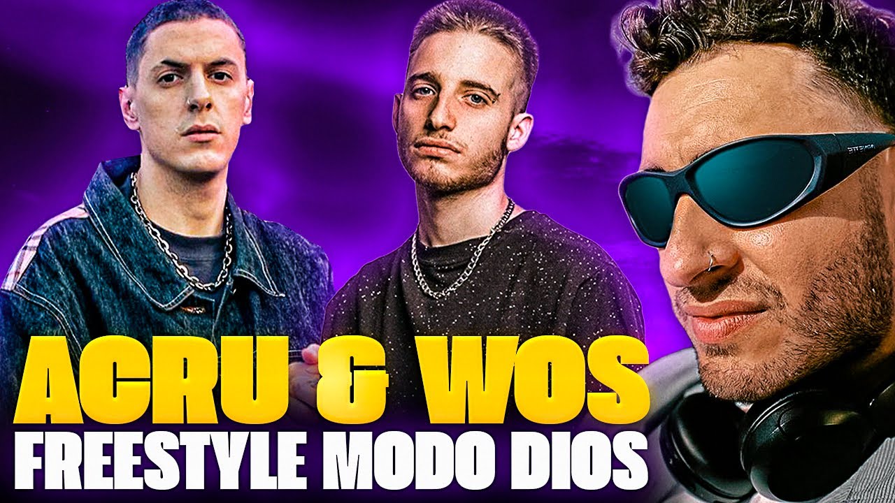 EL MEJOR FREESTYLE DEL AÑO 🔥 BLON REACCIONA A WOS Y ACRU MODO DIOS