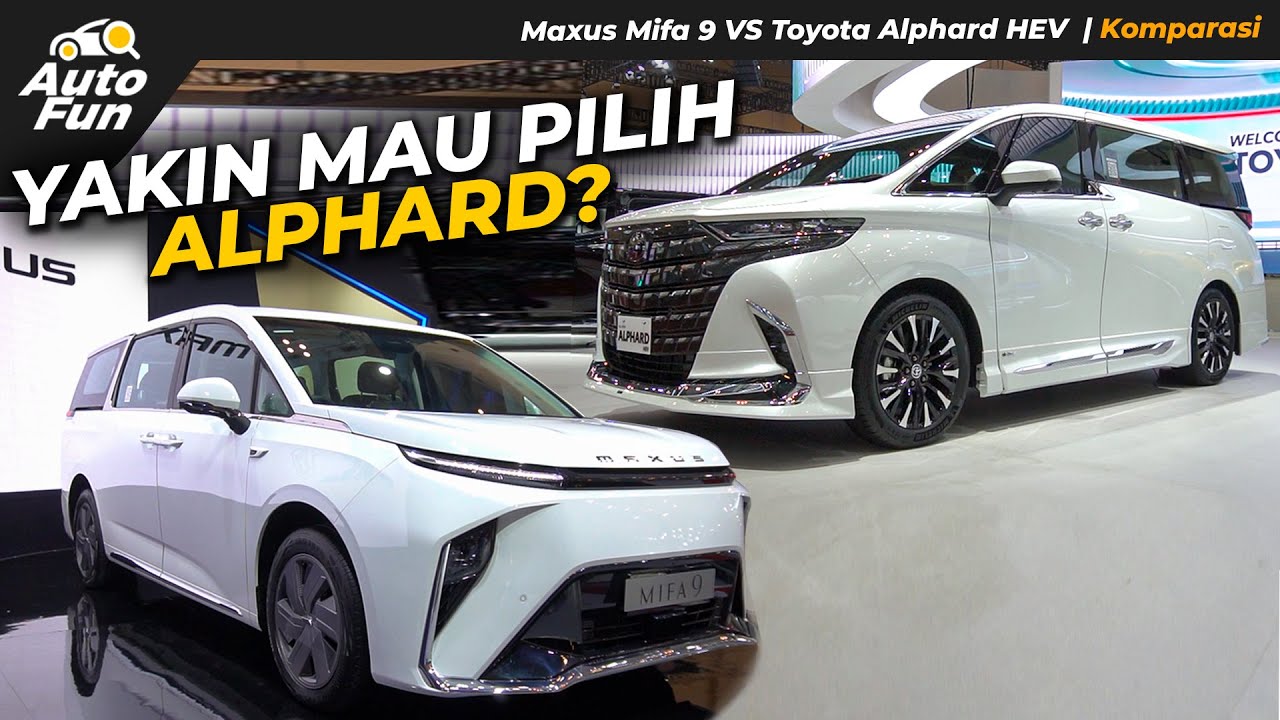 MAXUS MIFA 9 SANGGUP GESER TOYOTA ALPHARD? | Komparasi GIIAS 2023