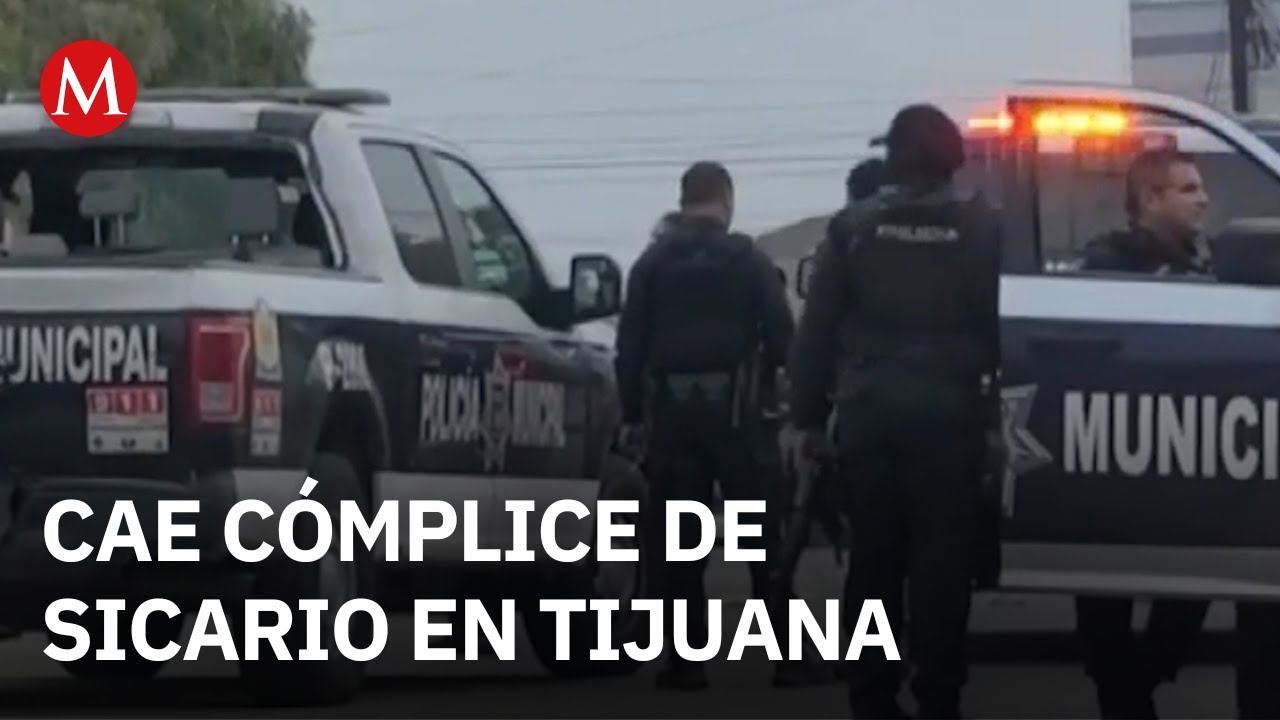 Detienen a cómplice del asesino de un agente estatal en Tijuana, Baja California
