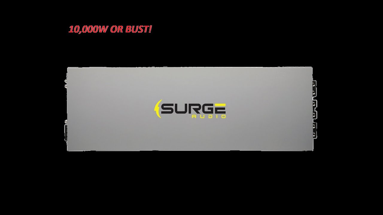 Surge Audio PS-10000.1D на динамометре! Выдаёт ли он 10 000 Вт?!