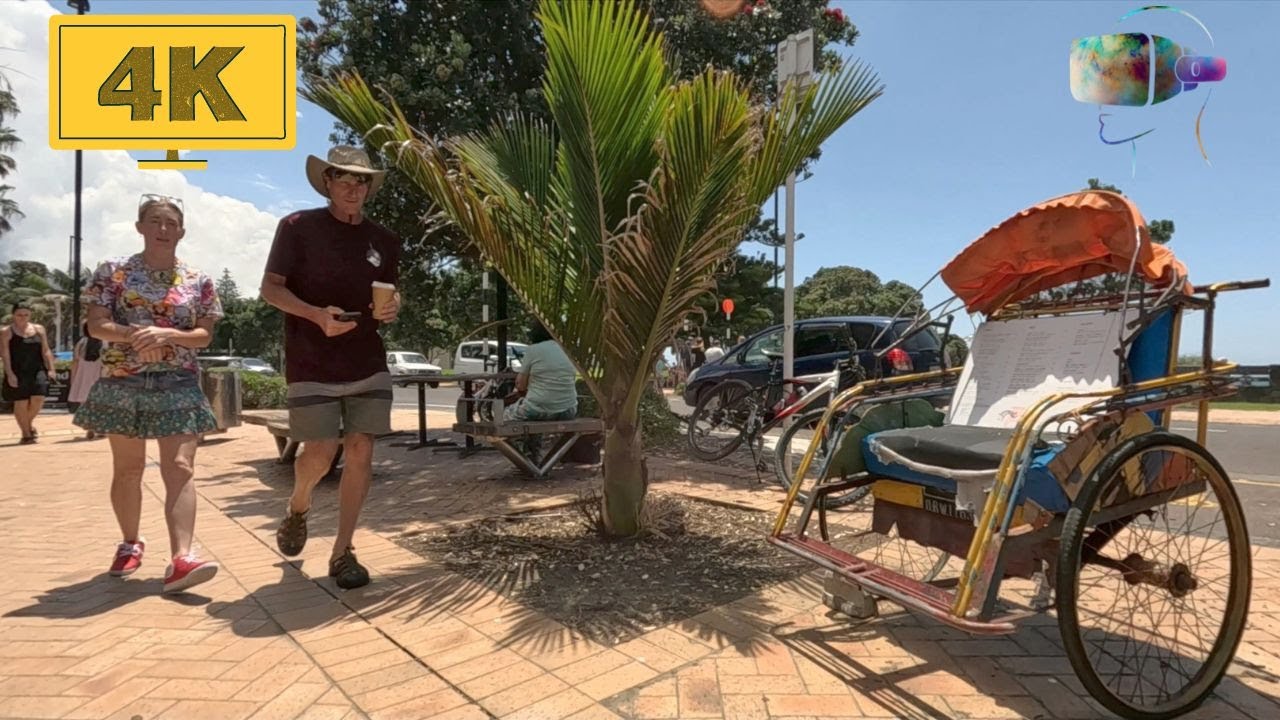 VIRTUAL URBAN 4K WALK OREWA NEW ZEALAND