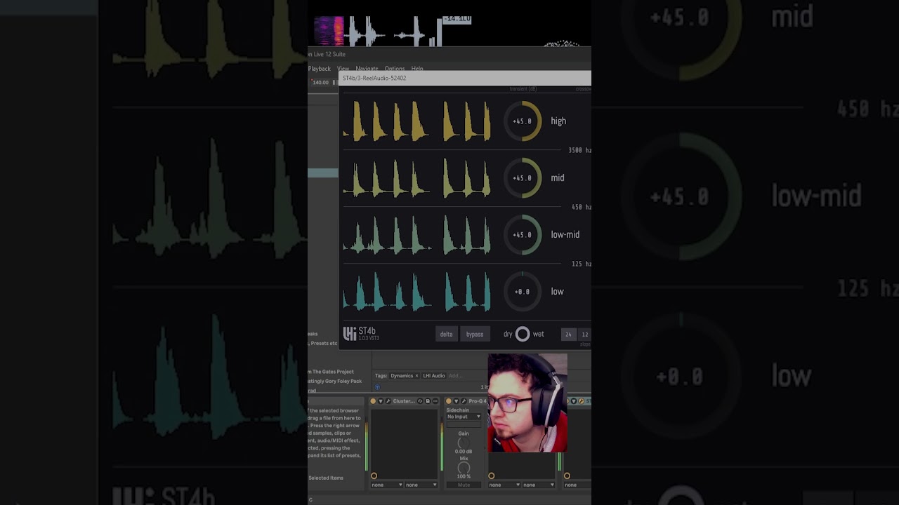 Современный британский дабстеп 140 Bass от Random Reel in Abelton | (Skrillex, Hamdi, Fred Again)