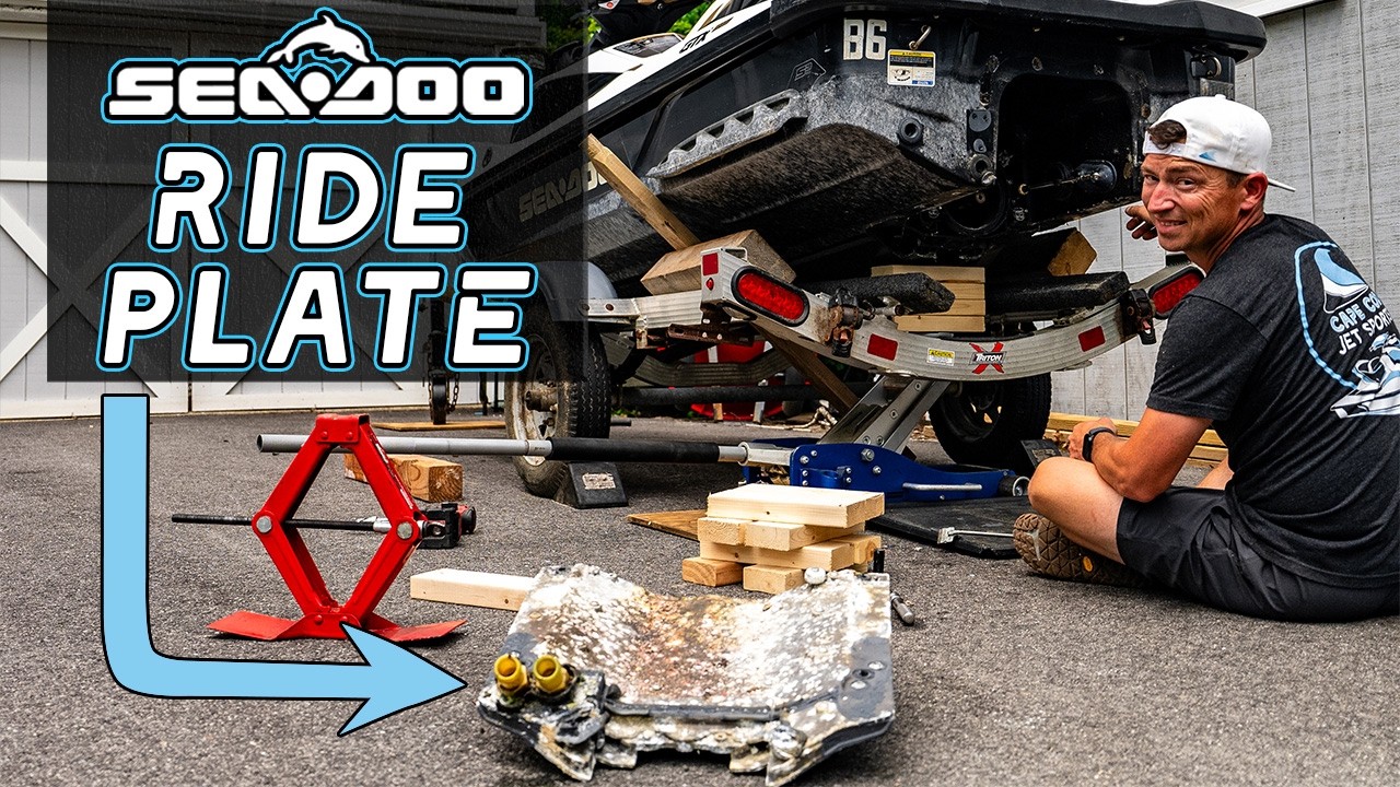 How to replace a Sea-Doo ride plate (2010-2015)