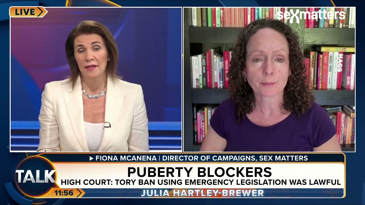 Puberty blocker ban ruled lawful by High Court | Fiona McAnena with Julia Hartley-Brewer TalkTV