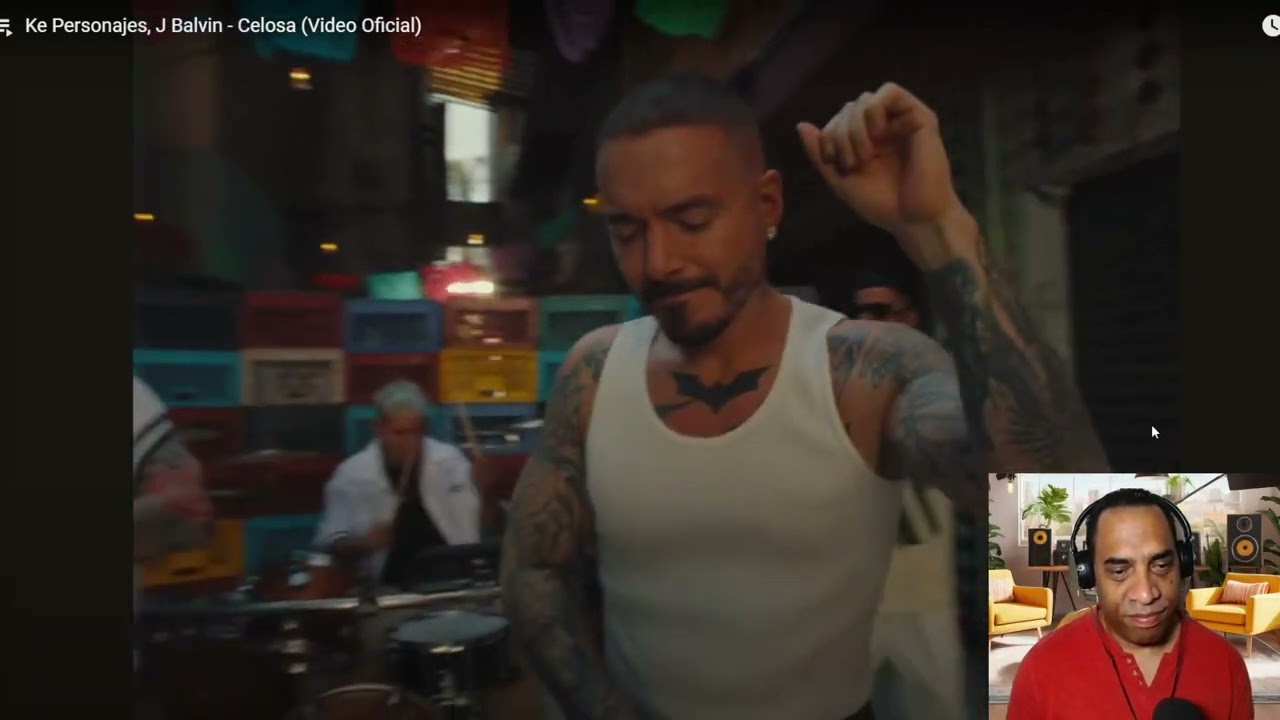 Video Reacción de Ke Personajes, J Balvin - Celosa (Video Oficial)