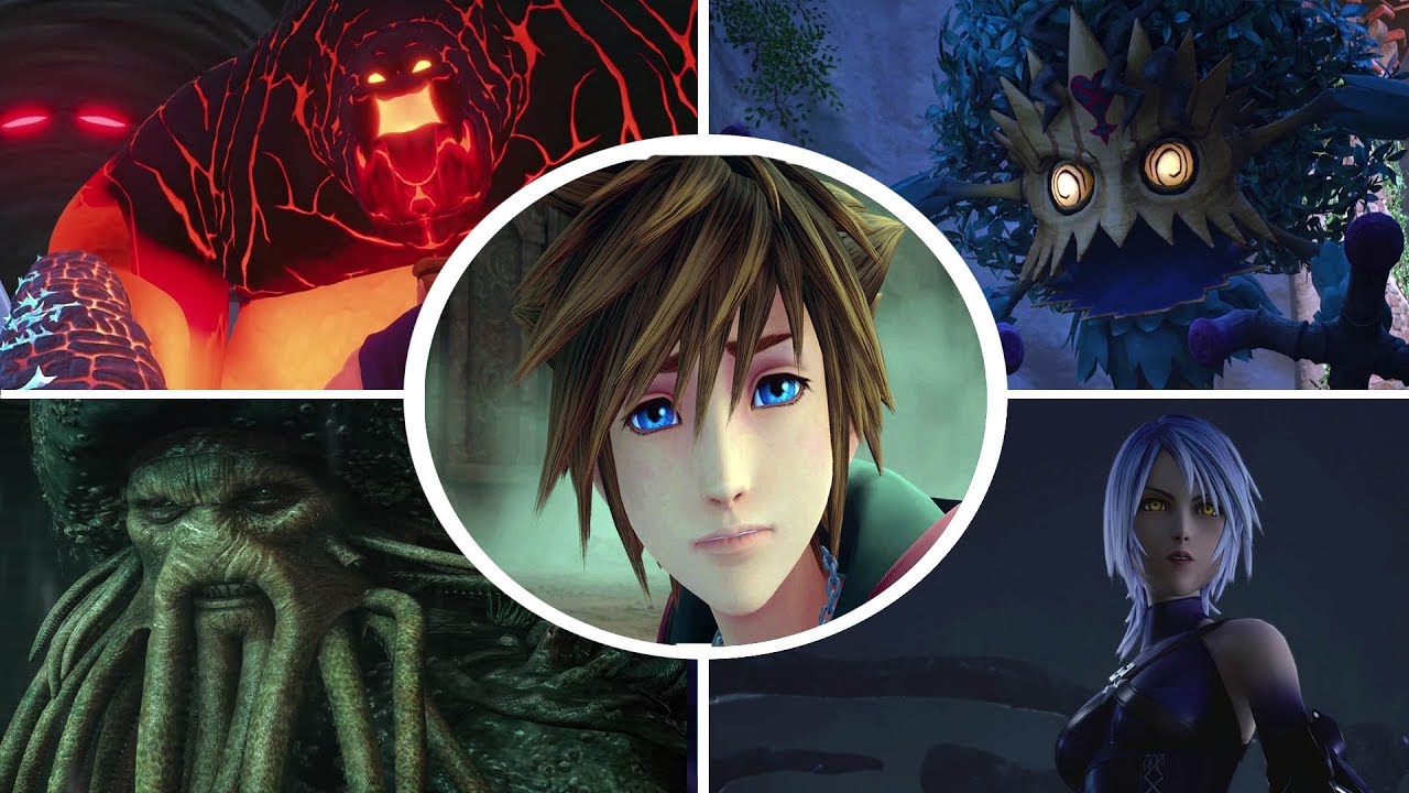 Kingdom Hearts 3 All Bosses