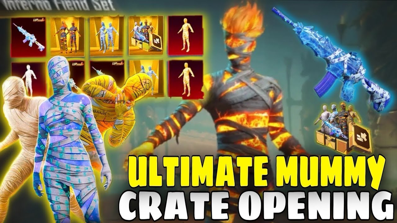 PUBG Mobile Ultimate Mummy Crate Opening $33,000 UC ყველა მუმია დაიყარა??? 🔥🔥🔥