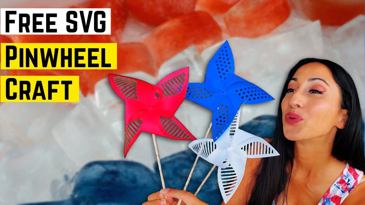 DIY Cricut Patriotic Pinwheel Craft Tutorial | Easy & Fun