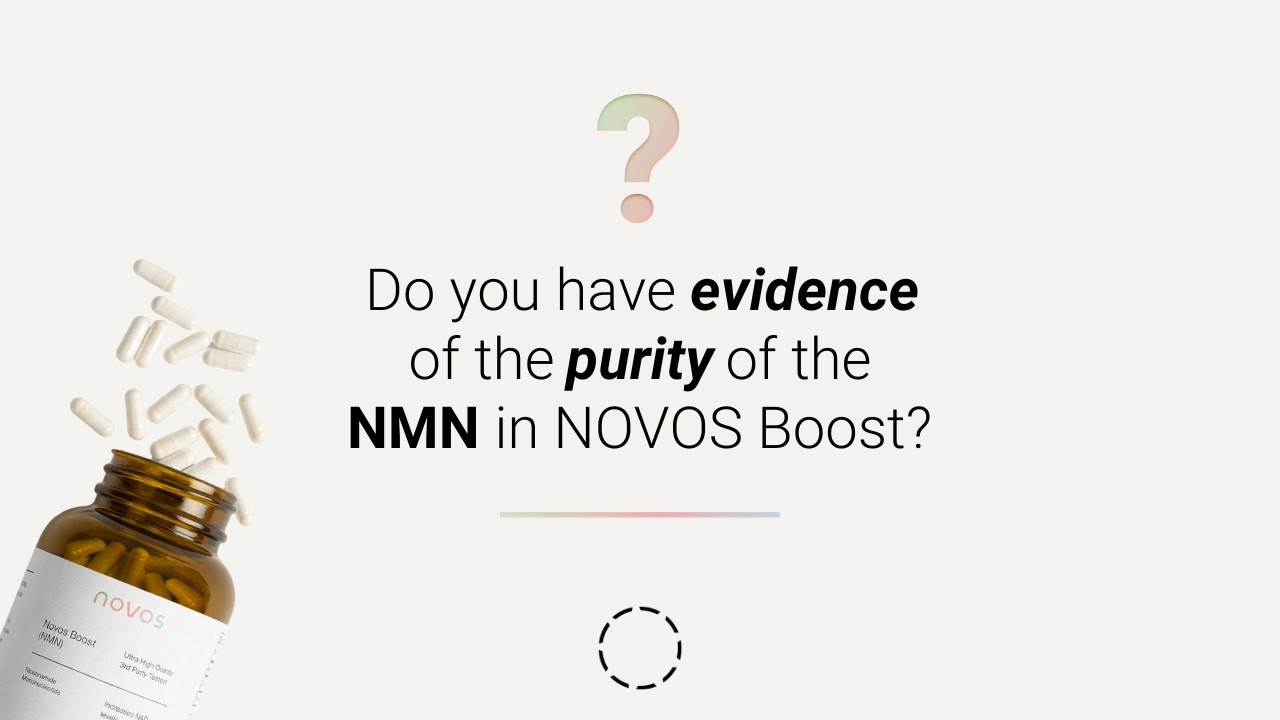 NOVOS Boost NMN Purity &ndash; How to find pure NMN powder and supplements?