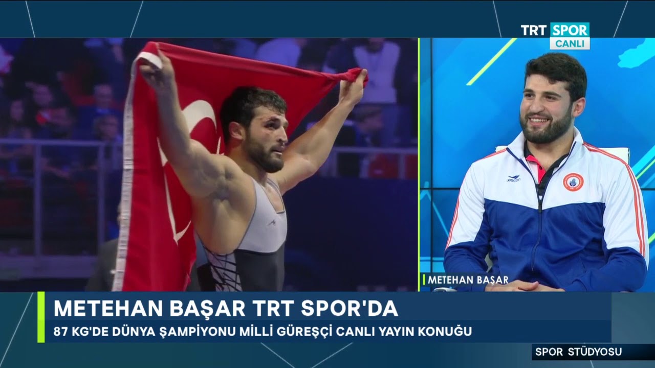 Milli Güreşçimiz Metehan Başar Trtspor’un konuğu oldu...